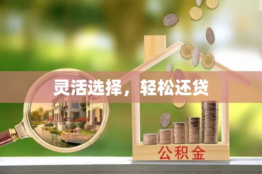 三都灵活选择，轻松还贷